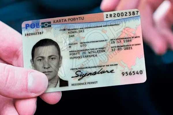 Вид на жительство для Беларусов